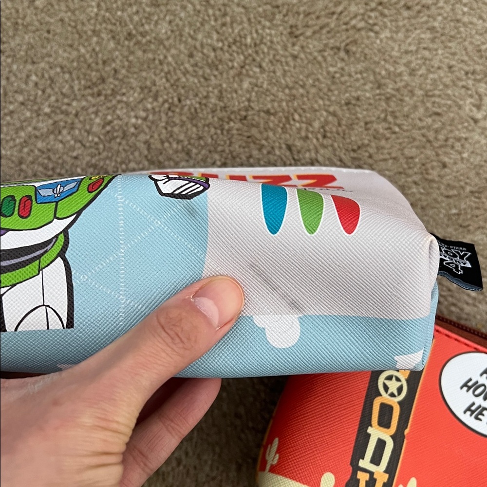 Buzz Lightyear and Woody pouches Pencil Cases set - Picture 5 of 7